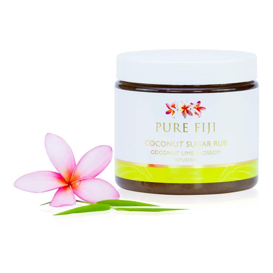 Pure Fiji - Sugar Rub 457ml - Coconut Lime Blossom